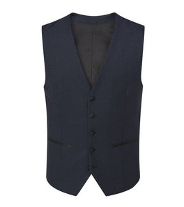 Skopes Navy Cuba Dinner Jacket Waistcoat