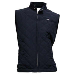 Gant Navy Quilted Windcheater Gilet