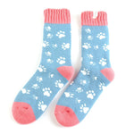 Load image into Gallery viewer, Miss Sparrow Paw Print Socks
