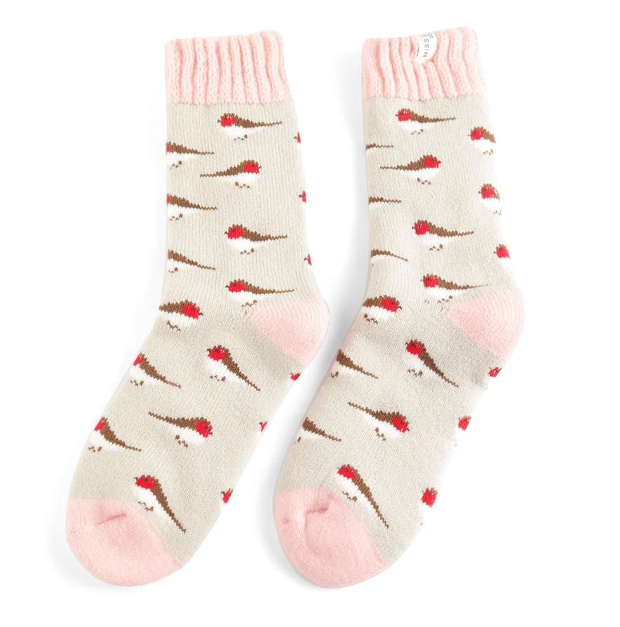 Miss Sparrow Robin Socks