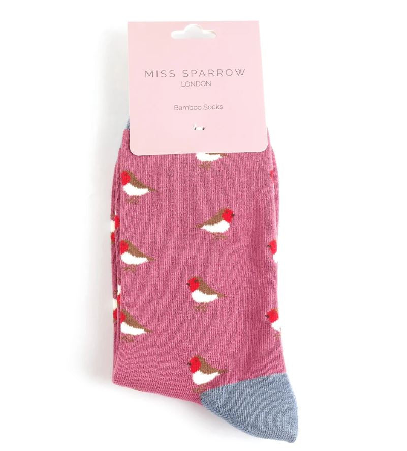 Miss Sparrow Robins Socks