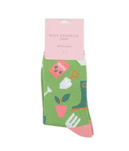 Miss Sparrow Gardening Socks