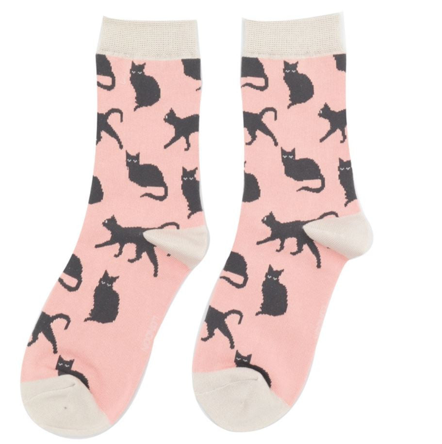 Miss Sparrow Cats Socks