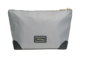 Alice Wheeler Harrow Travel Pouch Grey