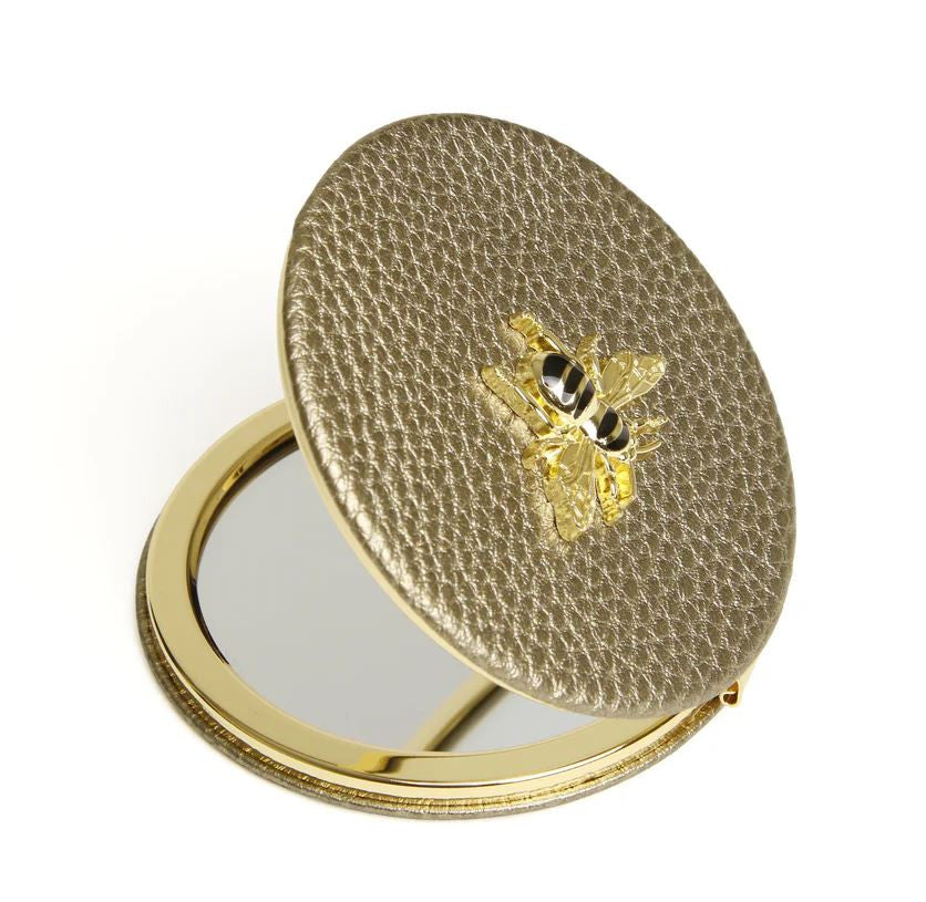 Alice Wheeler Compact Mirror Bronze