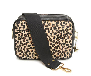 Alice Wheeler Soho Crossbody Leopard