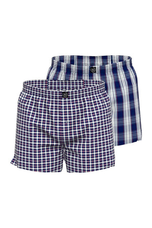 Multi Check Boxers
