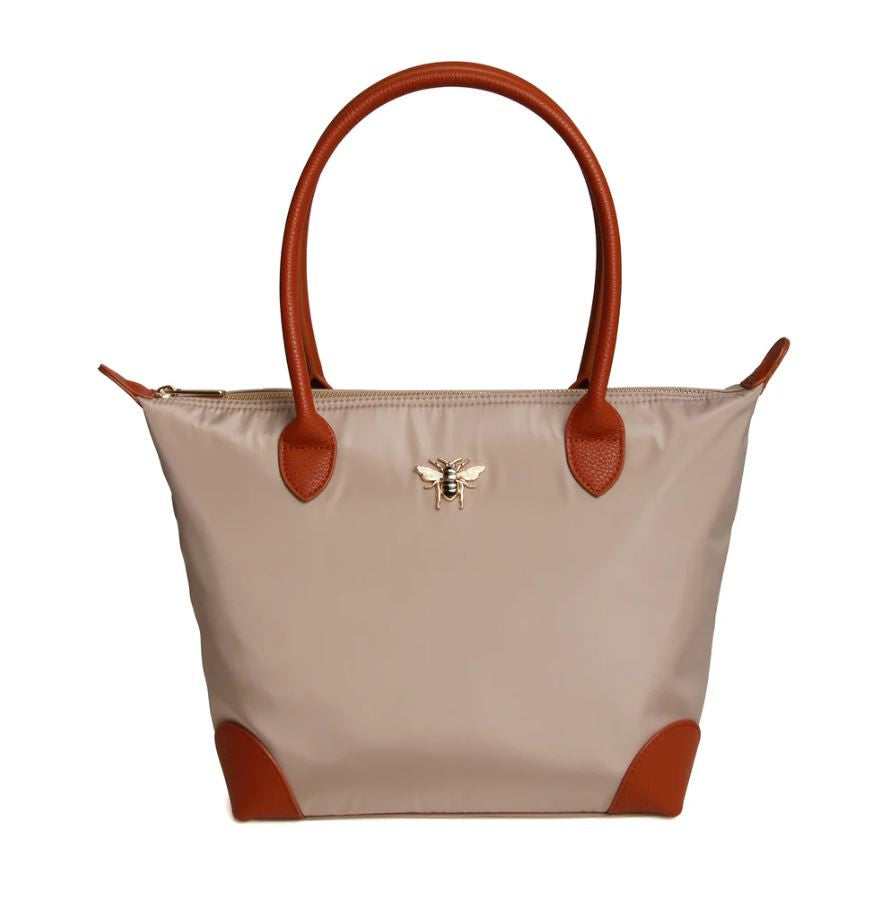 Alice Wheeler Medium Shoreditch Tote Bag -STONE