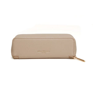 Alice Wheeler Small Train Case Stone