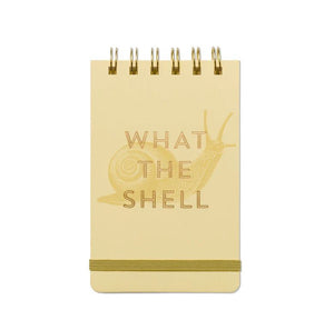 What The Shell Small Notepad -NATURAL