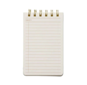 What The Shell Small Notepad -NATURAL