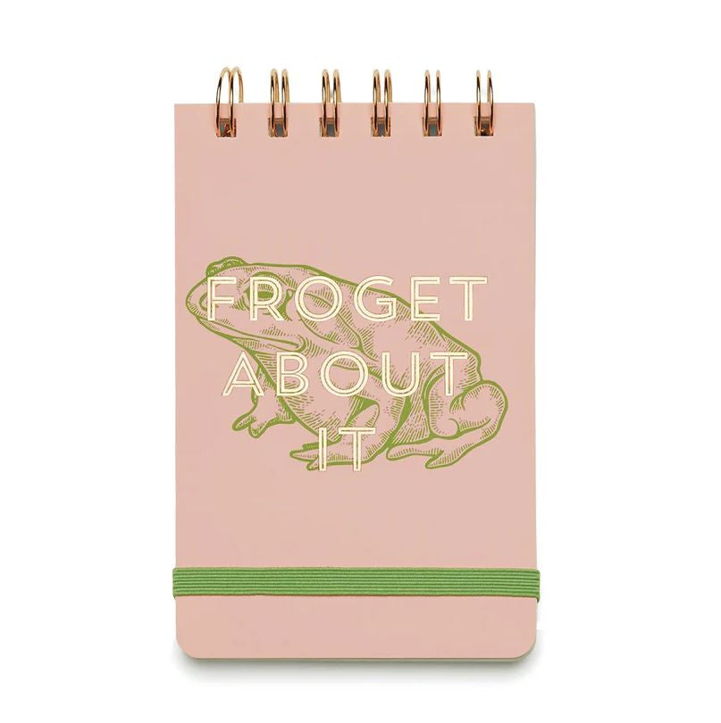 Froget About It Small Notebook -NATURAL