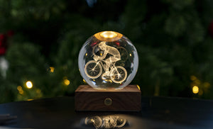 Gingko Designs Amber Crystal Light - Cyclist