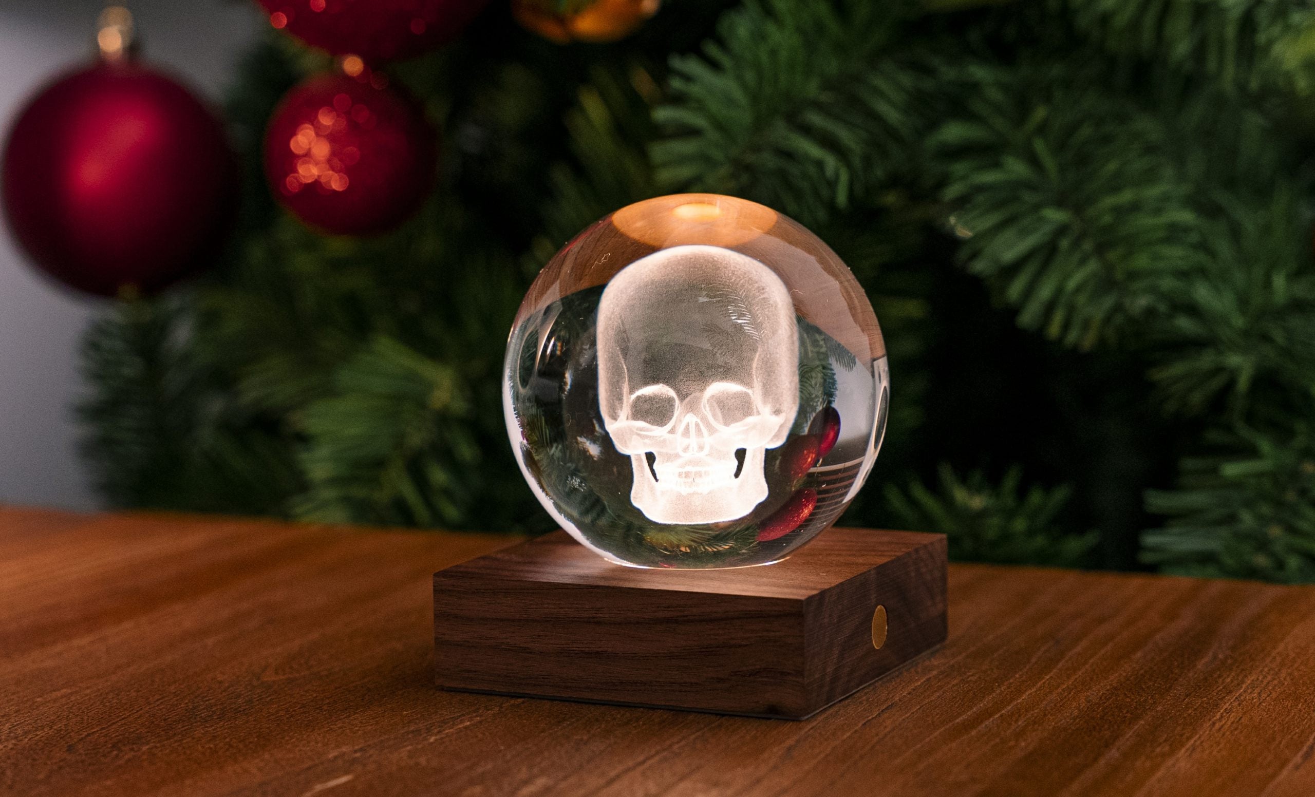 Gingko Designs Amber Crystal Light - Skull