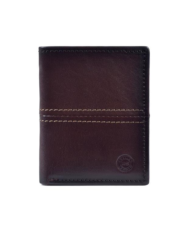 Miguel Bellido Leather Card Holder Wallet Brown