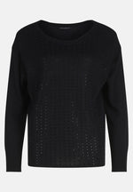 Load image into Gallery viewer, Betty Barclay Sequin Pullover Black
