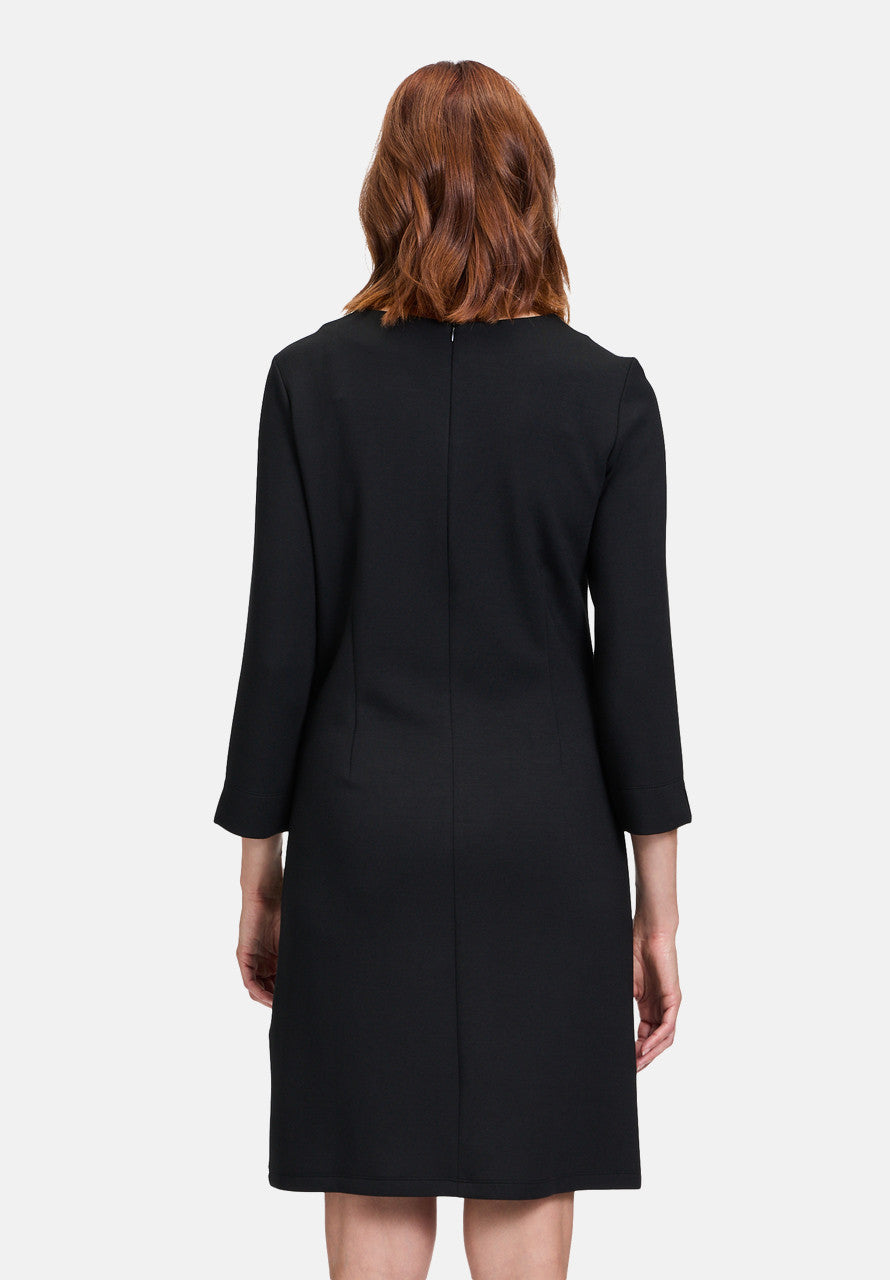 Betty Barclay Patch Pocket Dress Black