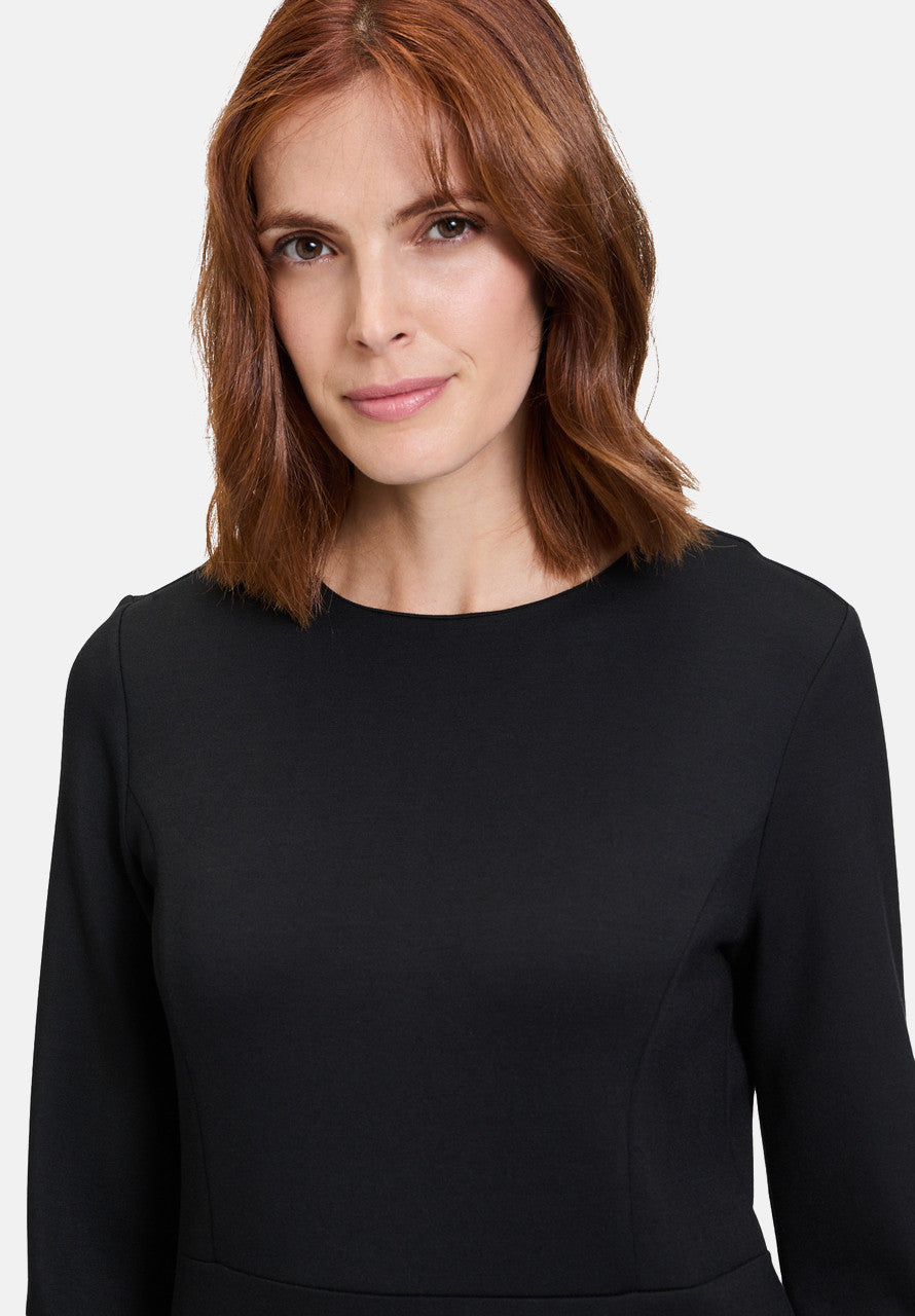 Betty Barclay Patch Pocket Dress Black