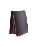 Load image into Gallery viewer, Miguel Bellido Two Tone Leather Card Holder Wallet Brown
