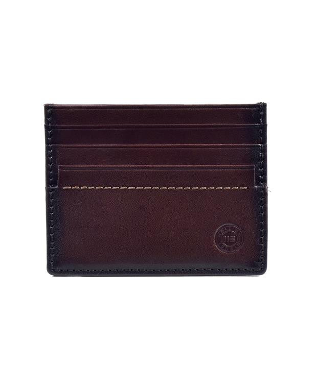 Miguel Bellido Leather Card Holder Wallet Brown