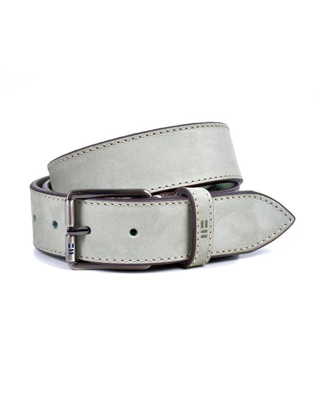 Miguel Bellido Suede Belt Sage