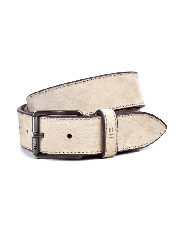 Miguel Bellido Suede Belt Sand