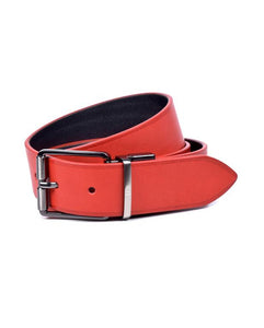 Miguel Bellido Classic Reversible Belt Red