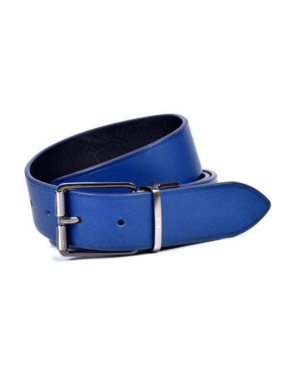 Miguel Bellido Classic Reversible Belt Blue