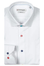 Load image into Gallery viewer, Giordano Fine Twill Cotton Shirt White
