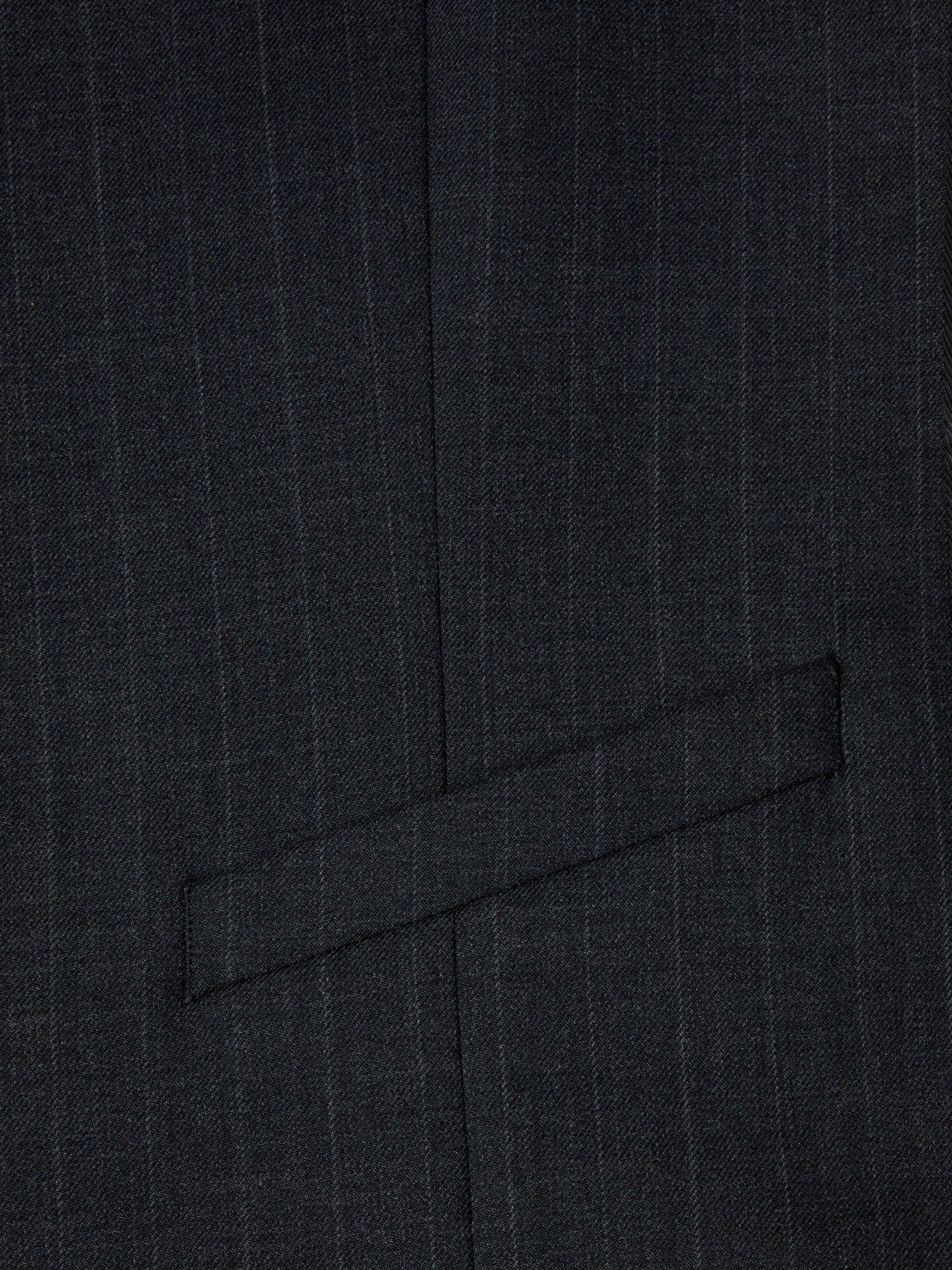 Daniel Grahame Charcoal Pinstripe Mix & Match Dinner Suit Waistcoat