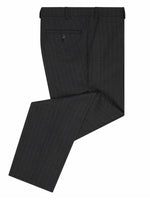 Load image into Gallery viewer, Daniel Grahame Charcoal Pinstripe Mix &amp; Match Dinner Suit Trousers Regular Length
