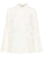 Load image into Gallery viewer, Culture Mesh Blouse White
