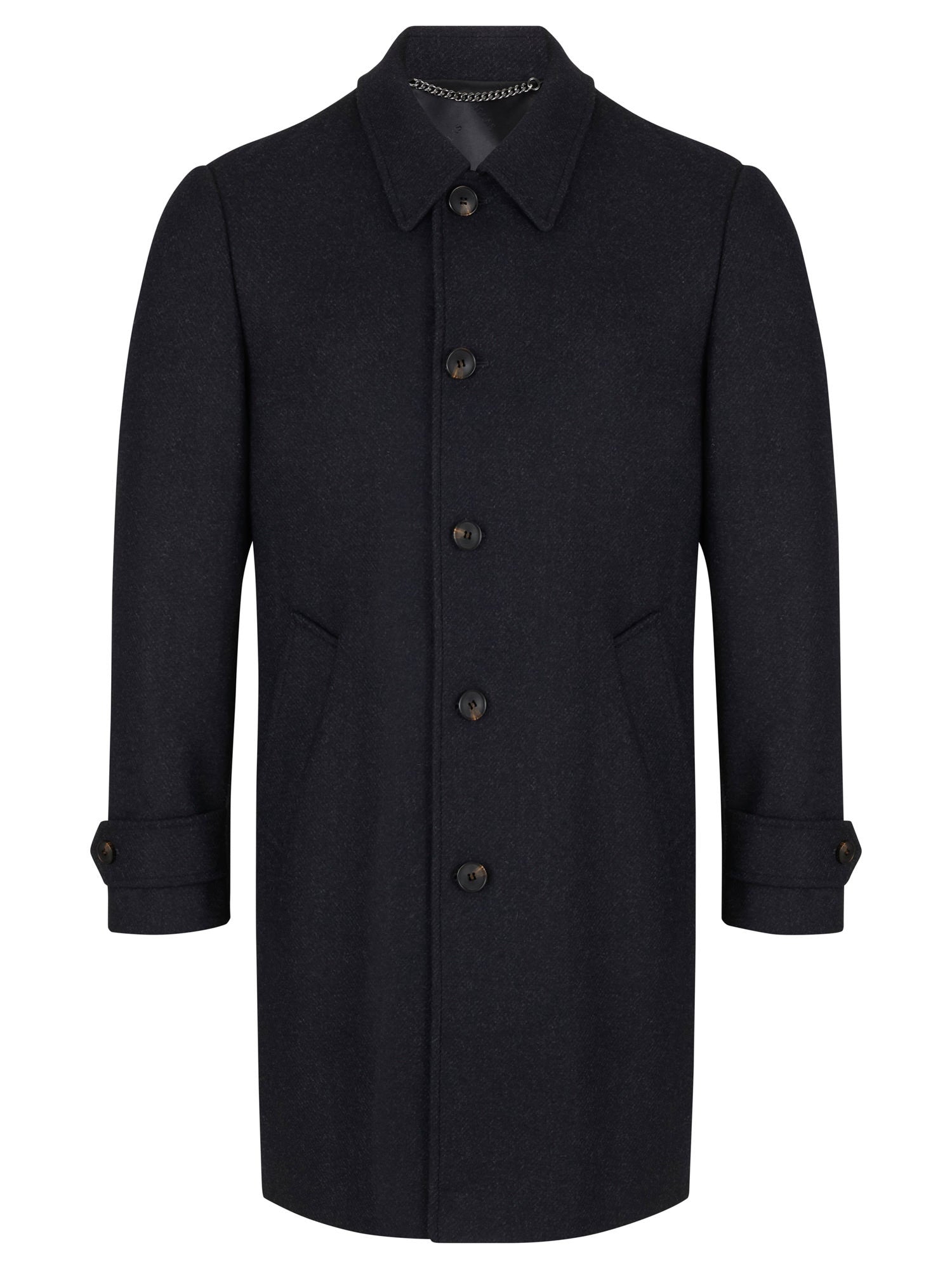 Douglas Edward Tailored Coat Navy