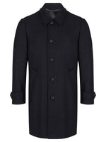 Load image into Gallery viewer, Douglas Edward Tailored Coat Navy
