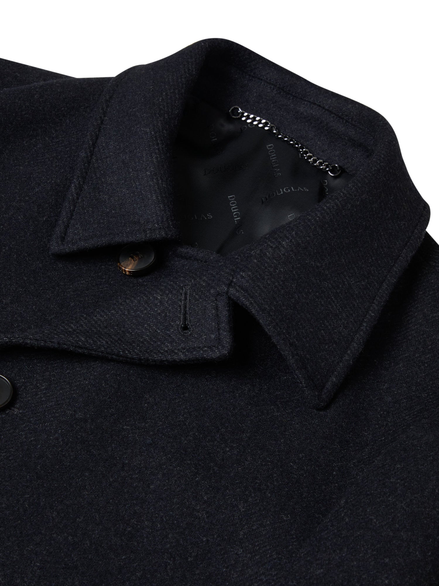 Douglas Edward Tailored Coat Navy