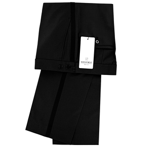 Wilvorst Black Dinner Jacket Trouser Regular Length