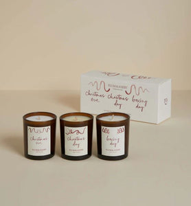 Plum & Ashby Christmas Votive Set -NATURAL