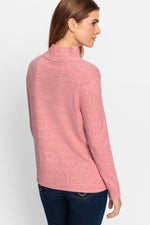 Load image into Gallery viewer, Olsen Half Zip Jumper -CORAL
