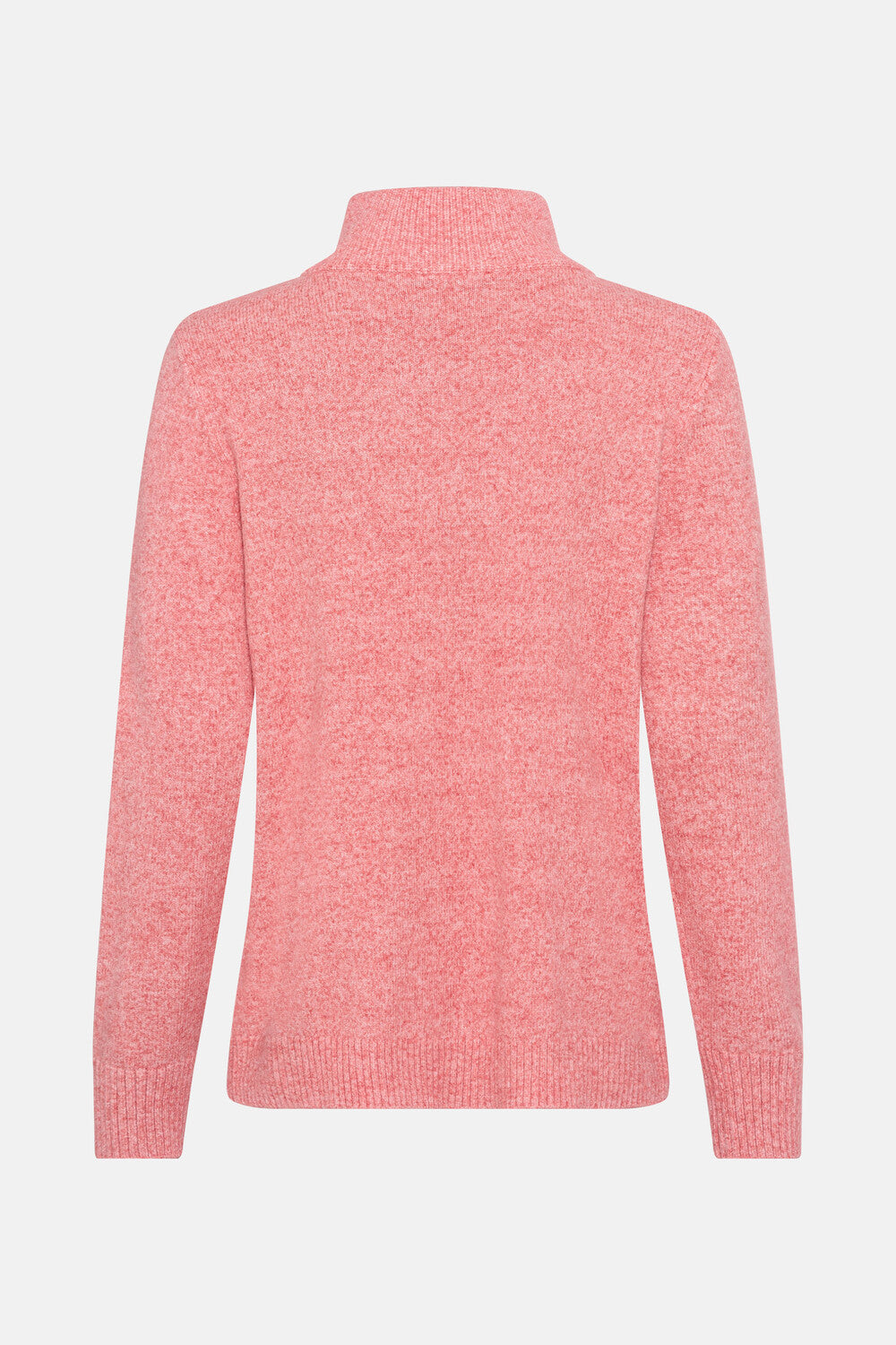 Olsen Half Zip Jumper -CORAL