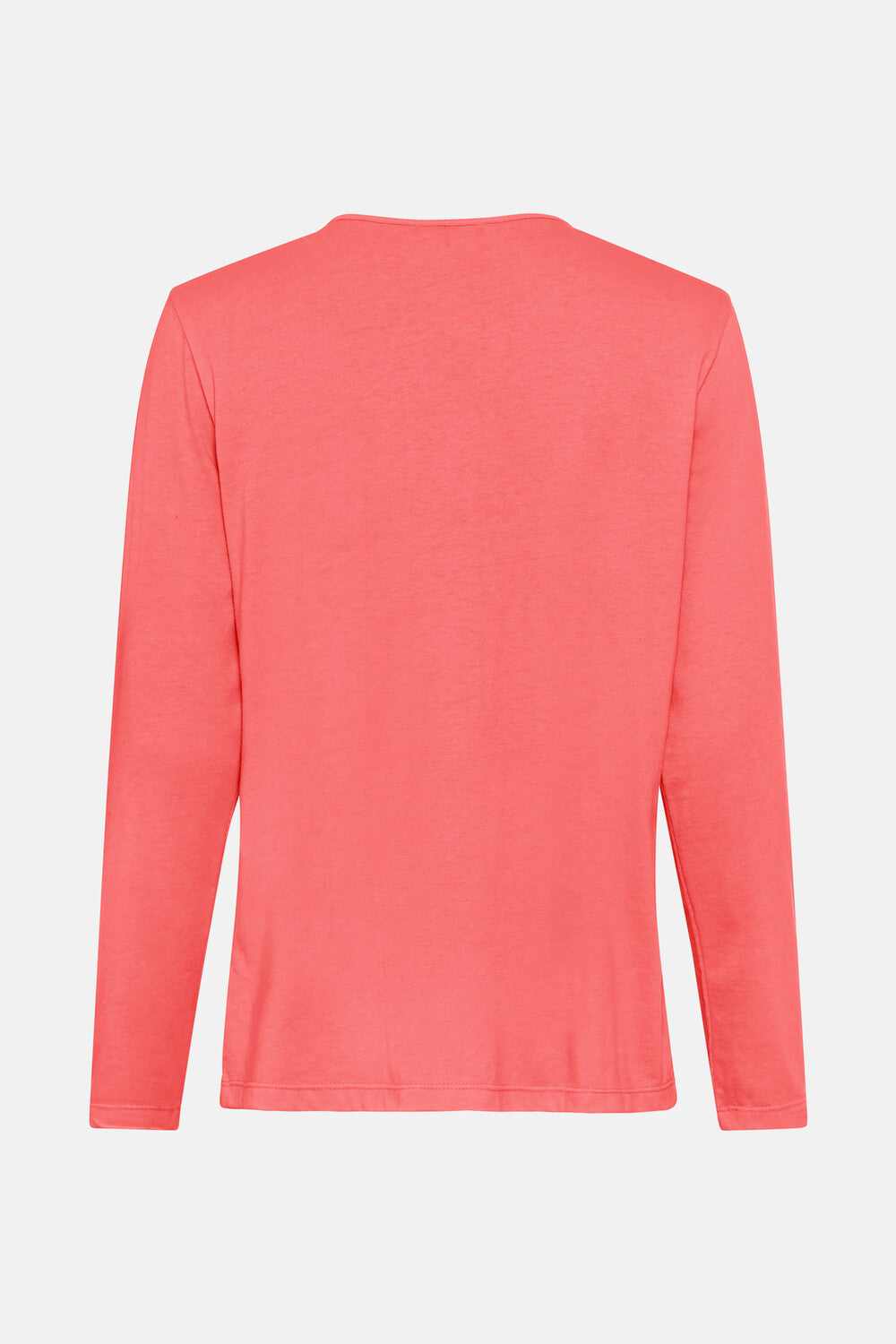 Olsen Long Sleeve Top -CORAL