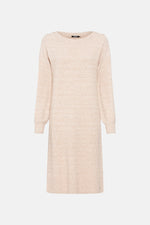 Load image into Gallery viewer, Olsen Knitted Midi Dress -BEIGE
