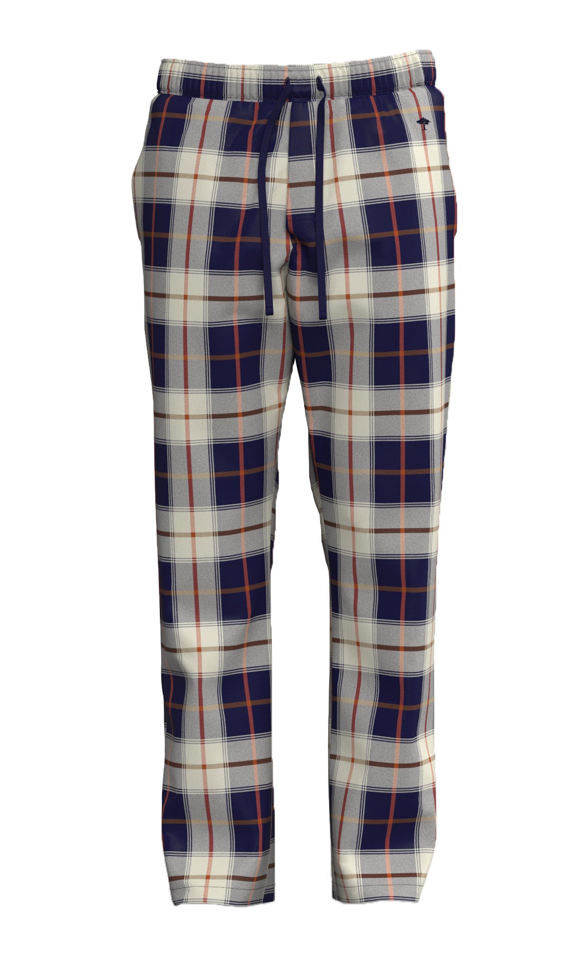 Fynch Hatton Flannel Pyjama Set White