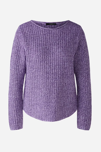 Oui Knitted Pullover Purple