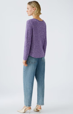 Load image into Gallery viewer, Oui Knitted Pullover Purple
