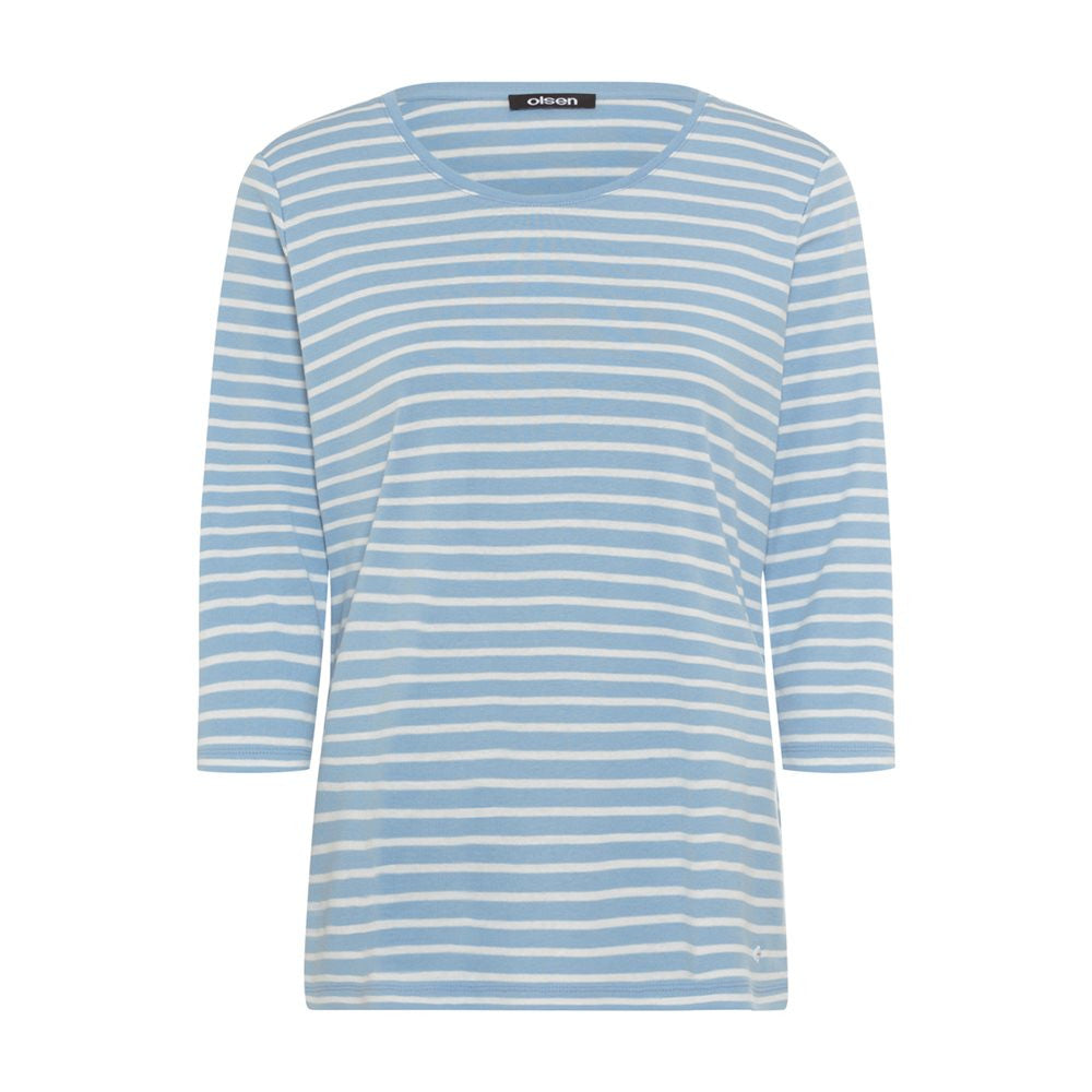 Olsen Stripe Top -BLUE