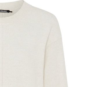 Olsen Crew Neck Knit -BEIGE