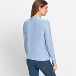 Load image into Gallery viewer, Olsen Full Zip Cardigan -BLUE
