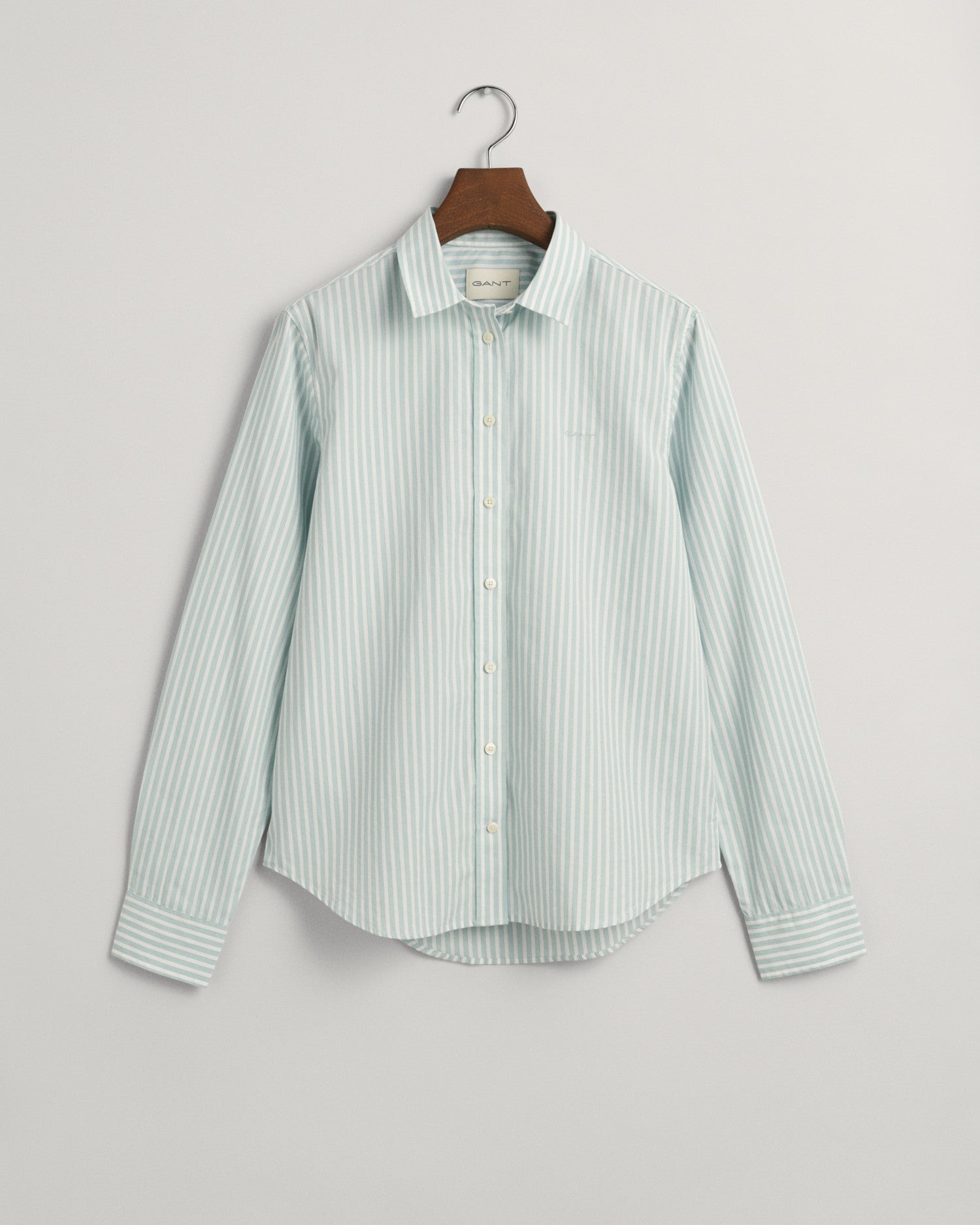 Mint Stripe Poplin Shirt