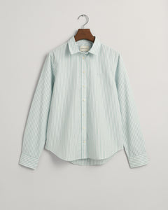 Mint Stripe Poplin Shirt