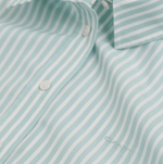 Load image into Gallery viewer, Mint Stripe Poplin Shirt
